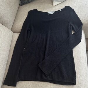 Vince Classic Black Knit Top